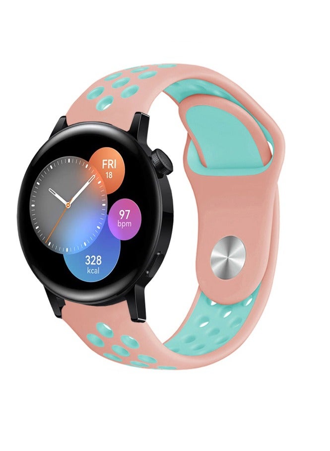 Perfii 5pcs Watchband Bundle Compatible with all Samsung, Huawei, Amazfit, Fitbit and Honor with 20mm band size - Image 4