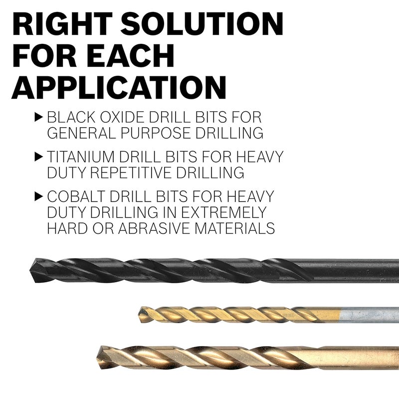 BOSCH BL2735 1/8 in. x 12 in. Extra Length Aircraft Black Oxide Drill Bit (Pack of 2) - Image 2