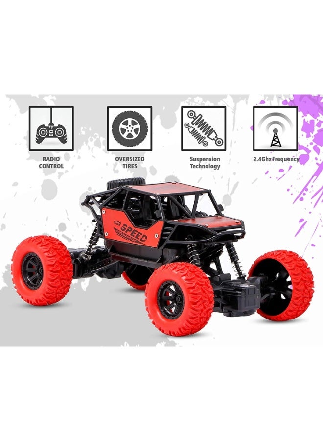 TOY GARDEN 4x4 RC Truck – Remote Control Off-Road Car with Big Wheels & Suspension | High-Speed Toy for Kids Boys - Image 2
