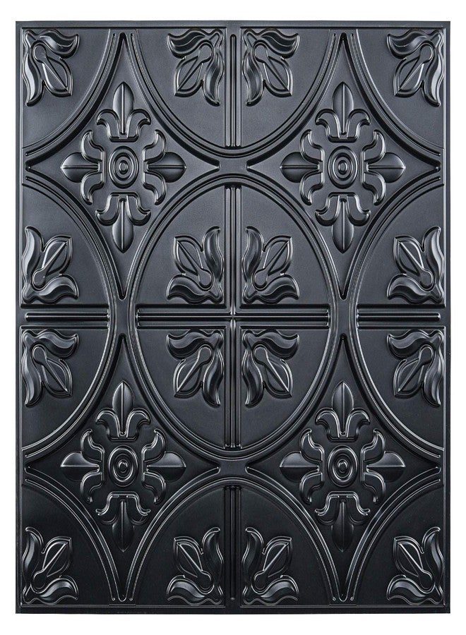 Art3d 12 (Pack Of 12) Wall Panel Traditional, Black - Image 1