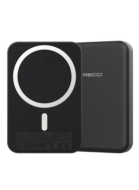 Recci Wireless Magnet Power Bank 5000mah RPB-W11