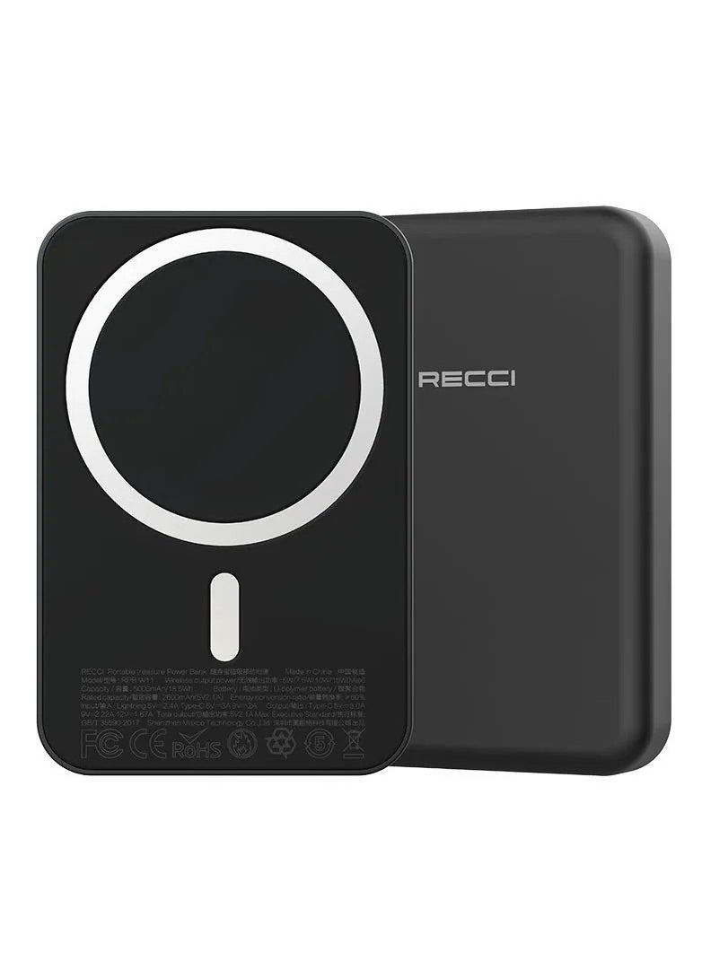 Recci - Recci Wireless Magnet Power Bank 5000mah RPB-W11 - Image 1