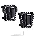 CrazyHobby 184gEach CrazyHobby Brass Diff Covers Axle Covers for TRX4M TRX4MT K10 High Trail F150 Bronco Defender 118 Crawler Car Front Rear Black Gold - Image 2