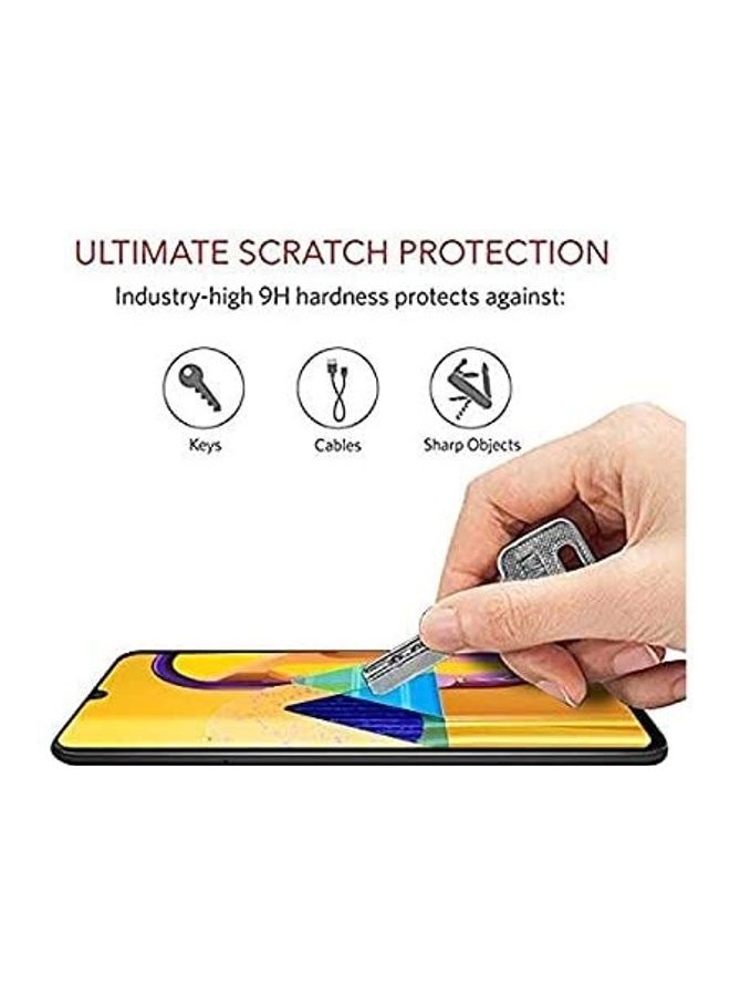 ICS Screen Protector For Samsung Galaxy A31 Clear/Black - Image 2
