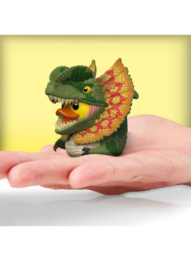 TUBBZ Mini: Jurassic World Rebirth - Dilophosaurus Cosplaying Rubber Duck Vinyl Figure - Image 2