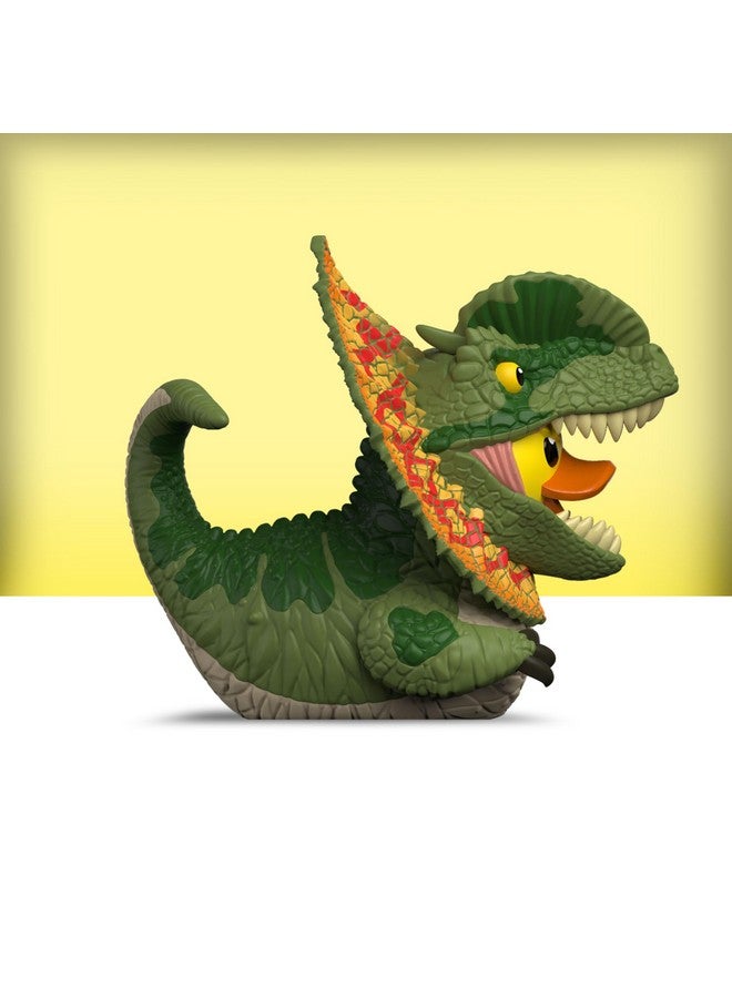 TUBBZ Mini: Jurassic World Rebirth - Dilophosaurus Cosplaying Rubber Duck Vinyl Figure - Image 3