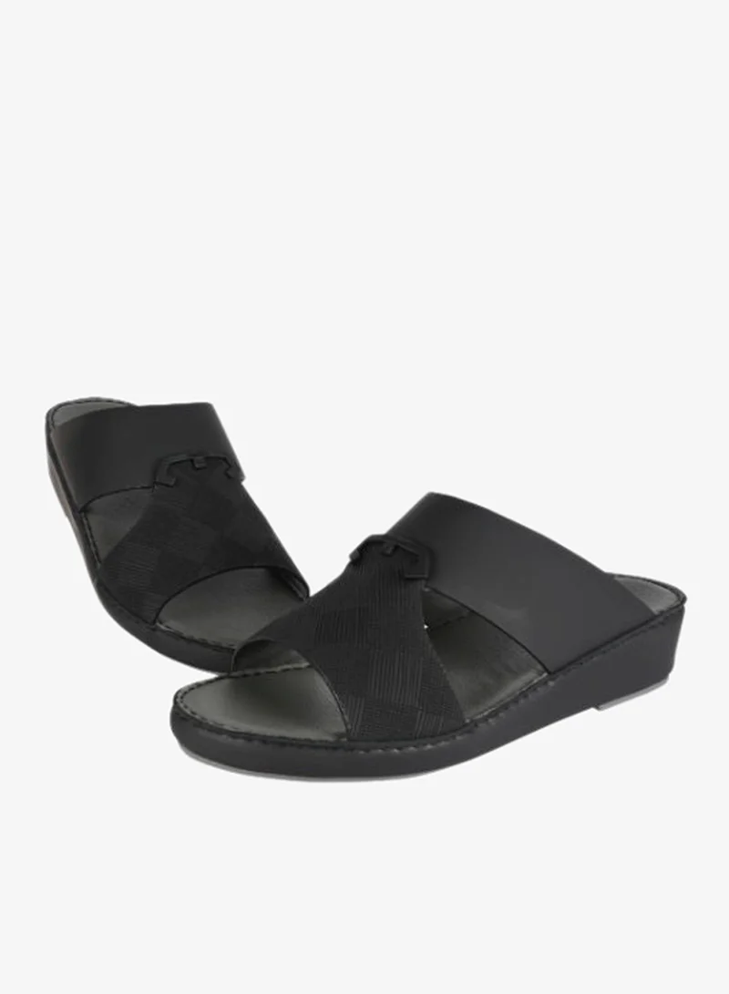 Barjeel Uno Barjeel Uno Mens Arabic Sandals BSP1-56 Black