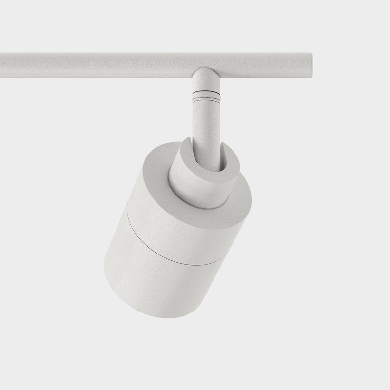 VidaLite Shura White 2-Light Track Light with Adjustable Heads, Integrated LED Bulbs, 15 in. Track Lighting Kit Ceiling Light, 3000k, 1120 Lumens - Image 5