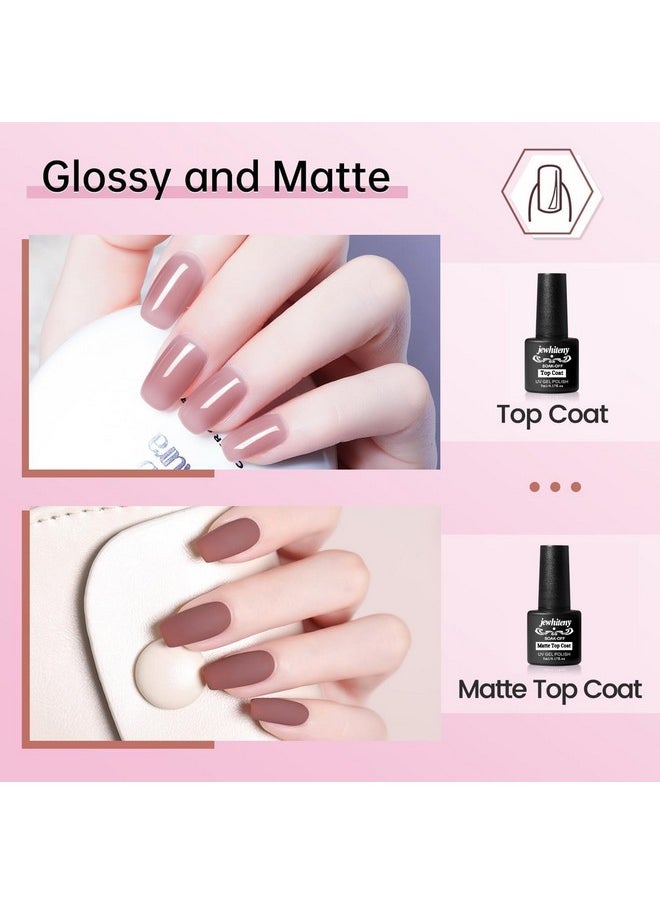 JEWHITENY - JEWHITENY Poly Extension Gel Nail Kit 14 PCS Poly Gel With Mini Nail Lamp Poly Nail Gel Kit with Slip Solution Basic Poly Gel Nail Art Tools Nail Art Design Beginner Kit - Image 1
