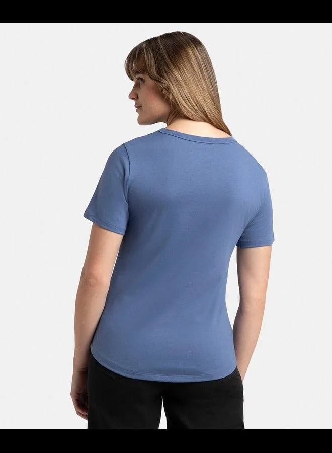 Jockey TOPAZ BLUE WOMEN T-SHIRTS for Women | Best Price UAE