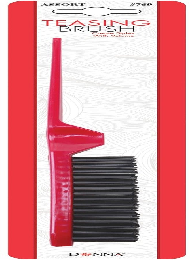 فرشاة تصفيف الشعر دونا للشعر المجعد، فرشاة لفصل وفك تشابك وتشكيل وتحديد الشعر المبلل الكثيف أو المجعد، تنزلق بسهولة عبر التشابكات، لون وردي