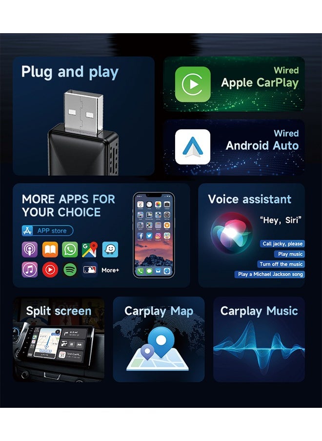 Generic Apple CarPlay Wireless Adapter & Android Auto Wireless Box  - Image 3