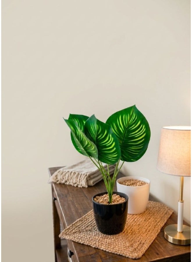 Artificial Trees 9-leaf potted plant, 30 cm.