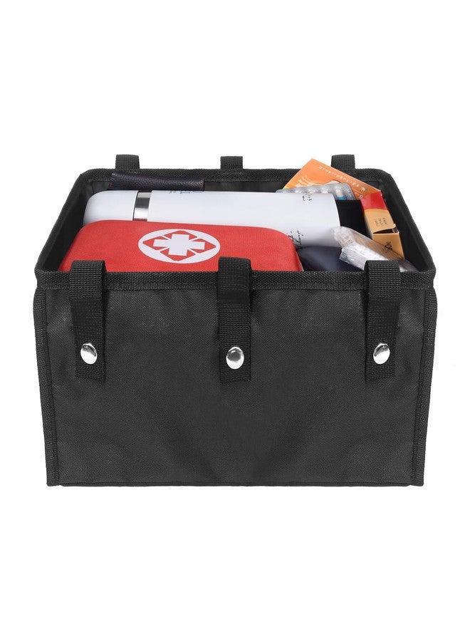 BOHEMIABY Under Seat Rollator Bags, Four Wheel Drive Walker Basket, Reusable Walker Bags for Rolling Walker, Rollator Basket Accessory for Women Men Seniors, Storage Ipad, Books, and Fssentials - Image 5
