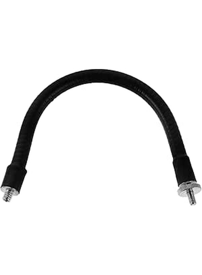 Flexible Metal Microphone Arm 25cm with M5 to 1 4 Thread Adapter for Streaming - Image 1
