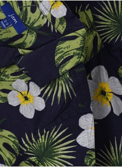 JAM Boys Woven Cotton Hawaiian Floral Shirt  - Image 4
