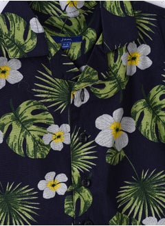 JAM Boys Woven Cotton Hawaiian Floral Shirt  - Image 3
