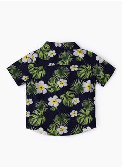 JAM Boys Woven Cotton Hawaiian Floral Shirt  - Image 2