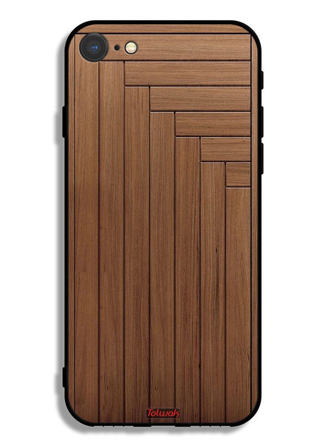 Tolwak - Apple iPhone SE (2022) Protective Case Door Pattern - Image 1
