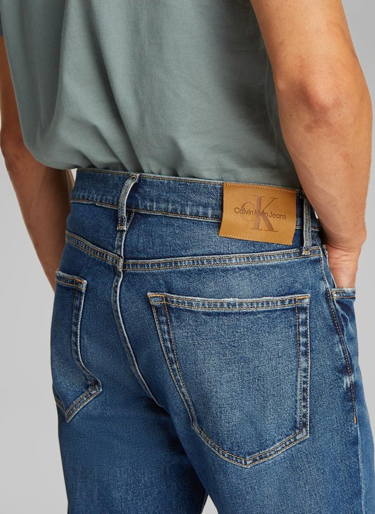Calvin Klein Jeans Straight Slim Jeans  - Image 3