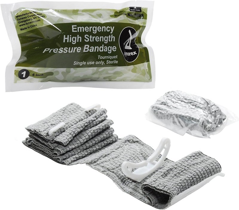Dynarex Emergency Pressure Bandage Israeli Type Dynarex 4 Each 