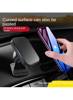 GO-DES حامل هاتف السيارة المغناطيسي GO-Des GD-HD635 2in1 - لوحة قيادة قابلة للتعديل 360 درجة وحامل فتحة تهوية، عالمي مع جميع الأجهزة (النوع C)  - Image 3