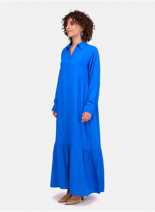 Clue Buttoned Cuffs Dress  - Image 2