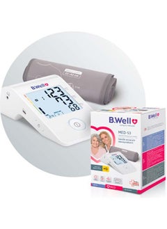 B.Well Swiss MED-53 Automatic Blood Pressure Monitor with 22cm - 32cm Size Medium Cuff  - Image 1