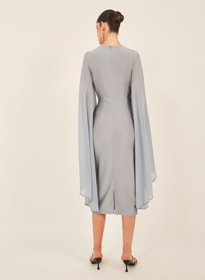 Styli Sleeve Detail Dress - Image 5