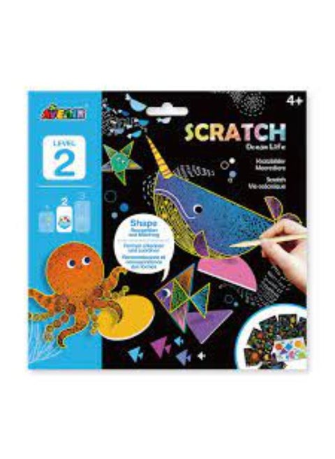 EGL AVE SCRATCH ASSORTED DISPLAY OCEAN LIFE
