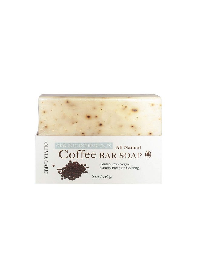 Olivia Care Coffee Bar Exfoliating Bar Soap - 8 OZ - Image 1