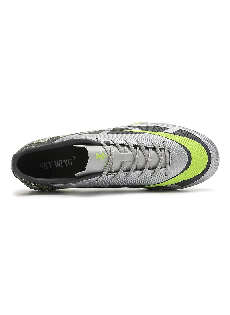 SKY WING SKY WING Football Cleats For Men And Women And Kid,Indoor Outdoor Low Top Unisex Soccer Shoes Lightweight Shock Resistant Training Boots Professional Turf Shoes Sport Athletic Ground Football Boots  - Image 5