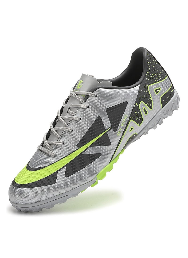 SKY WING SKY WING Football Cleats For Men And Women And Kid,Indoor Outdoor Low Top Unisex Soccer Shoes Lightweight Shock Resistant Training Boots Professional Turf Shoes Sport Athletic Ground Football Boots  - Image 1