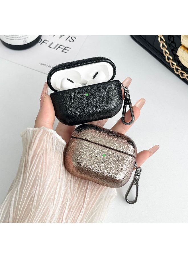 Generic - Suitable For Apple Airpodspro Generation Metallic Color 3 Generation For Apple Second Generation Protective Case Personalized Creative Earphone Case-Color:Light Green-Applicable Model:Airpods3 Generation [2021 New]] - Image 1
