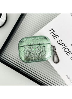 Suitable For Apple Airpodspro Generation Metallic Color 3 Generation For Apple Second Generation Protective Case Personalized Creative Earphone Case-Color:Light Green-Applicable Model:Airpods3 Generation [2021 New]]