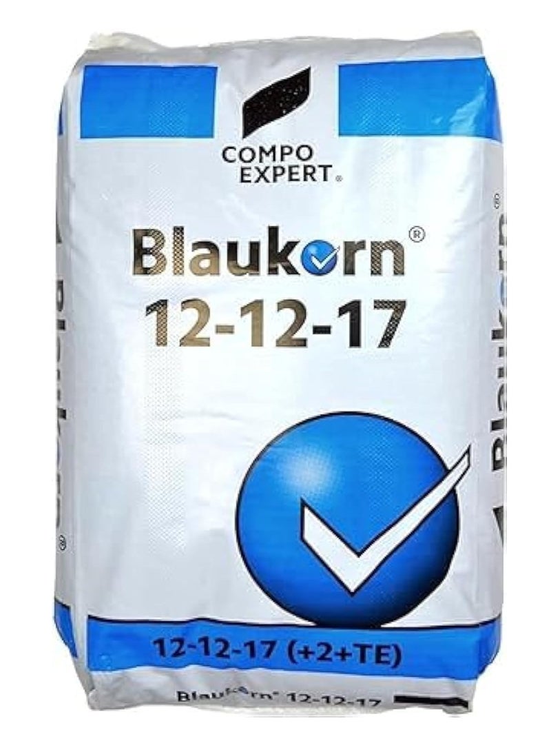 Compo Expert Blaukorn 12-12-17 (+2+TE) Fertilizer â€“ Balanced NPK for Healthier Plants 25kg - Image 1