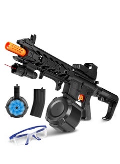 Moonmen M4 Wasp Gel Ball Blaster with 1000 Round Capacity Ammo Drum – Splatter Ball Blaster Includes 30,000 Planet Friendly No- Stain Water Beads- Fun and Exciting Electric Blaster  - Image 1