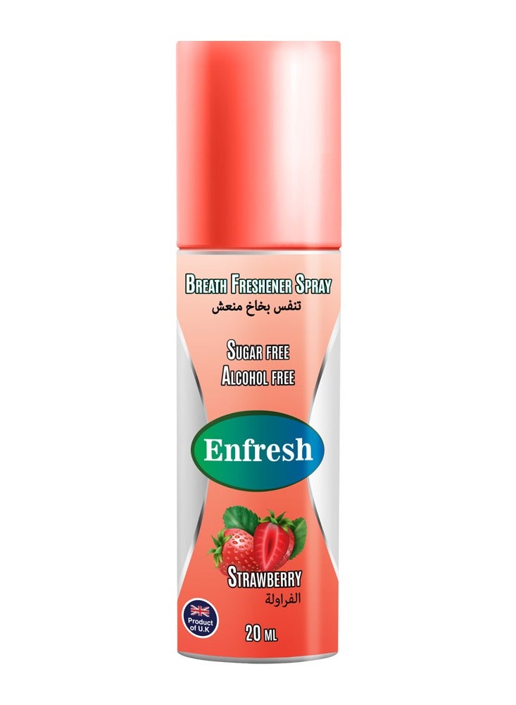 Enfresh Enfresh Breath Fresher Spray 20ml - Strawberry  - Image 2