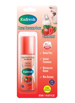 Enfresh Enfresh Breath Fresher Spray 20ml - Strawberry  - Image 1