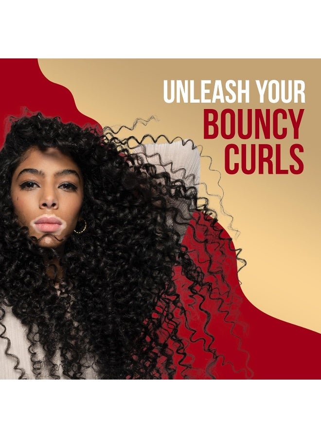 Pantene Pro-V Curlastic Curly Hair Sulfate-Free Shampoo 400ml + Deep Moisturizing Conditioner 360ml + Defining & Anti-Frizz Leave-On Cream 270ml - Image 2