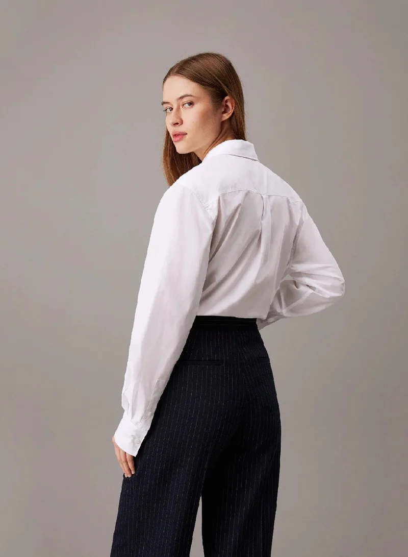 CALVIN KLEIN Cotton Poplin Shirt