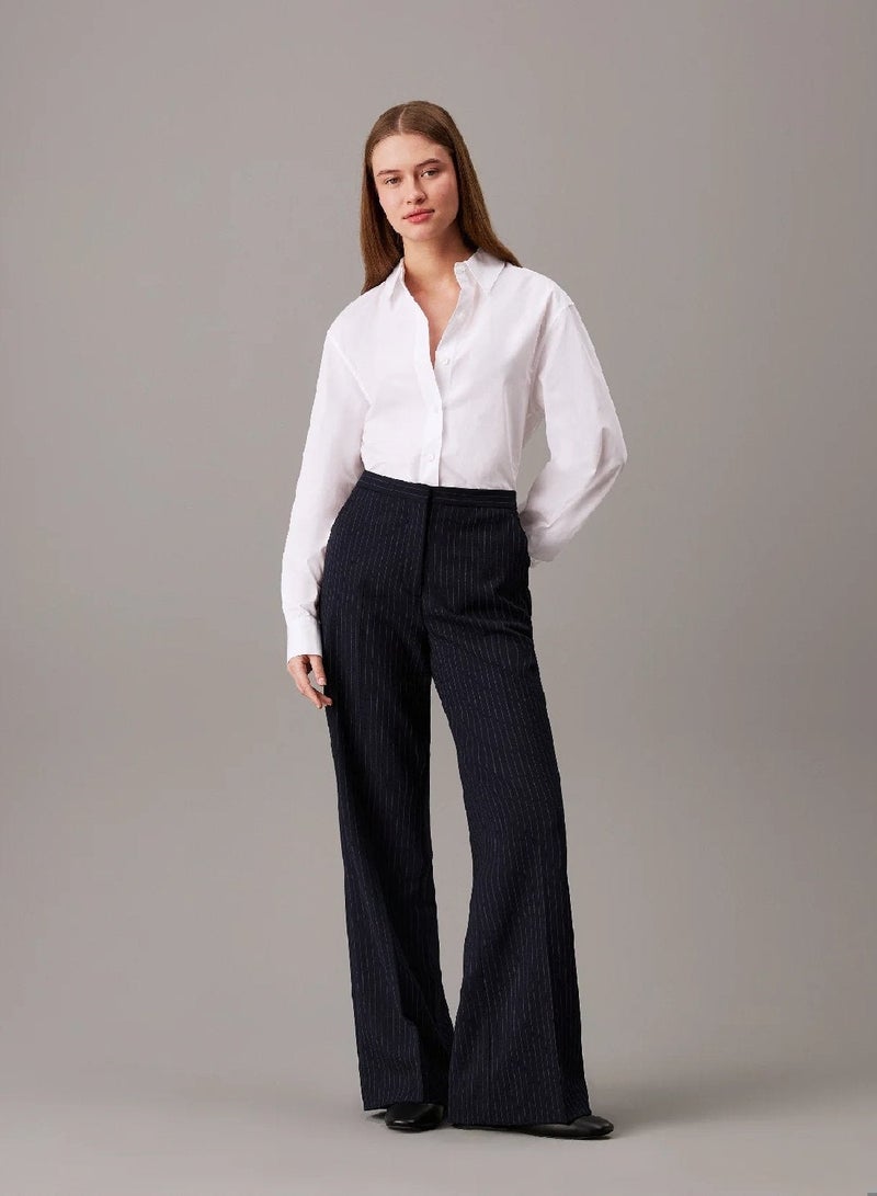 CALVIN KLEIN Cotton Poplin Shirt - Image 4