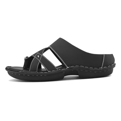 Centrino Sandal for Men | Grip Insole for Stability | Modern Look with Straps | Comfortable Footwear 9263-1 - Image 5