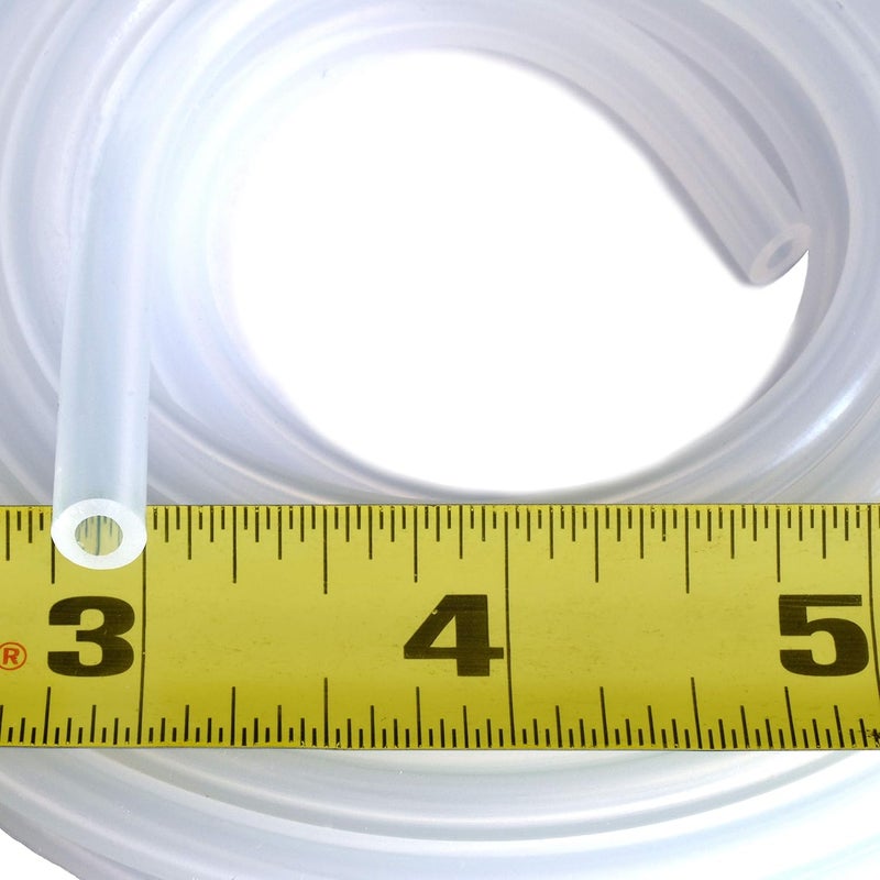 Cold & Colder Pure Silicone Tubing - 1/8" ID x 1/4" OD - High Temp Kink-free Hose Tube 500F (20 Feet) - Image 2