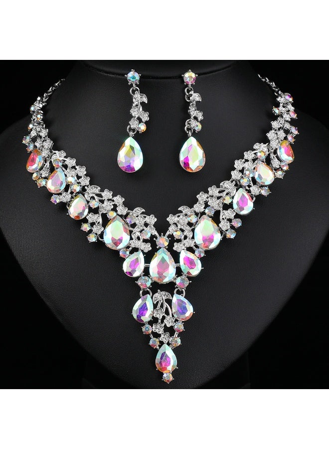 NIBEMINENT Bridal Wedding Dress Accessory Set - Three-Piece Collection