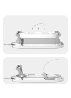 MAAS Soft Portable Foldable Baby Bathtub for Babies with Water Stopper and Anti-Slip Support Legs  - Image 2