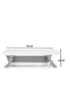 MAAS Soft Portable Foldable Baby Bathtub for Babies with Water Stopper and Anti-Slip Support Legs  - Image 5