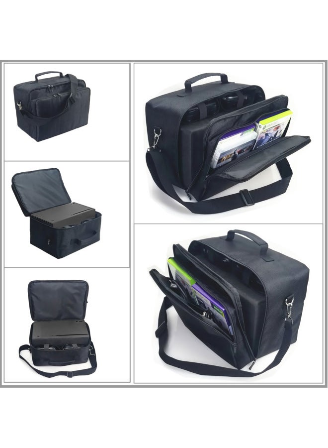 Xbox Series X Storage Bag Xsx Game Console Wireless Controller Cable Disc Set Shoulder Digital Computer/game Protective Case-Product Color:PS5 Backpack Neutral  - Image 4