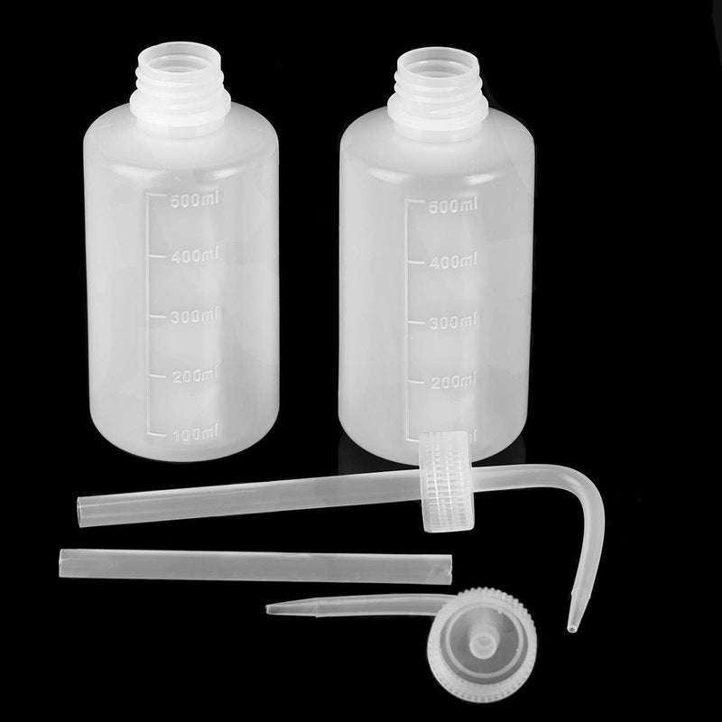 Oubest Squeeze Washing Bottle Succulent Watering Bottle 500ml Water Squirt Irrigation Squeeze Sprinkling Can Plastic Wash Plant 2pc - Image 3