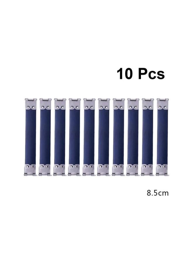 klarako 10PCS Metal Internal Flex Frames Kiss Clasp Bulk Spring Clips Purse Frame Coin Handbag Hinges for Clasp Bag Coin Purse  - Image 4